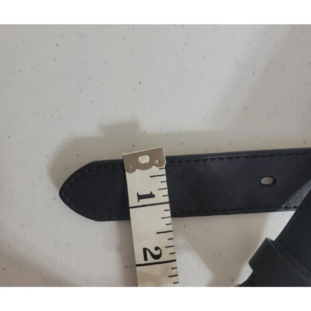 Formal Office Casual Dress Belt Women's Black Western Business Size‎ Medium